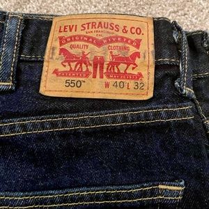Levi's® Men's 550™ Relaxed Fit Jeans. 40W x 32L